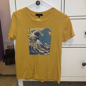 Yellow graphic t-shirt